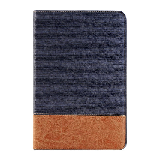 Cross & Sheepskin Texture Horizontal Flip Leather Case with Holder & Card Slots & Wallet for iPad Pro 12.9 inch(Dark Blue) - More iPad Cases by buy2fix | Online Shopping UK | buy2fix
