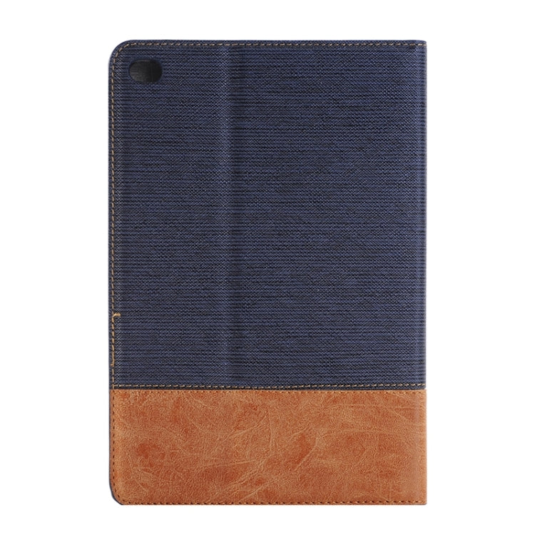 Cross & Sheepskin Texture Horizontal Flip Leather Case with Holder & Card Slots & Wallet for iPad Pro 12.9 inch(Dark Blue) - More iPad Cases by buy2fix | Online Shopping UK | buy2fix