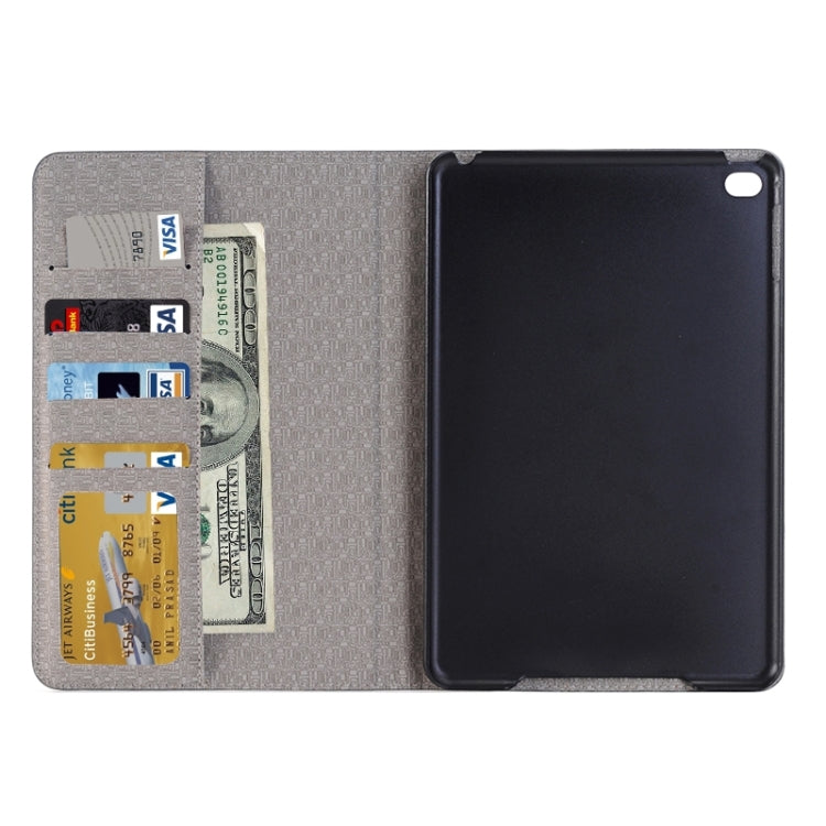 Cross & Sheepskin Texture Horizontal Flip Leather Case with Holder & Card Slots & Wallet for iPad Pro 12.9 inch(Dark Blue) - More iPad Cases by buy2fix | Online Shopping UK | buy2fix