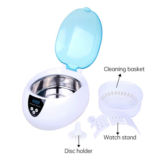 Stainless Steel Tank Digital Ultrasonic Cleaner with LCD Display for Jewelry / Watch / Denture - Ultrasonic Cleaner by buy2fix | Online Shopping UK | buy2fix