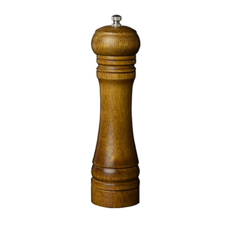8 inch Length Classical Wooden Pepper Spice Salt Mill Grinder Muller - Stirrer & Squeezer by buy2fix | Online Shopping UK | buy2fix