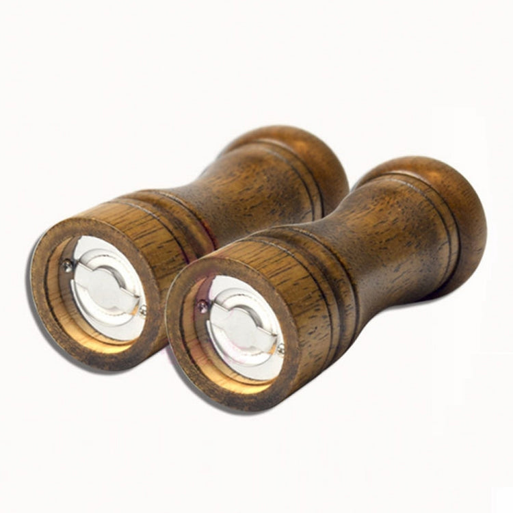 8 inch Length Classical Wooden Pepper Spice Salt Mill Grinder Muller - Stirrer & Squeezer by buy2fix | Online Shopping UK | buy2fix