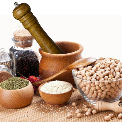 8 inch Length Classical Wooden Pepper Spice Salt Mill Grinder Muller - Stirrer & Squeezer by buy2fix | Online Shopping UK | buy2fix