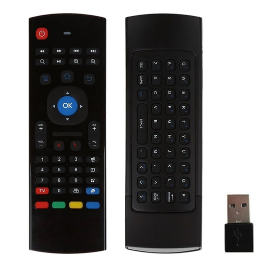 MX3 Air Mouse Wireless 2.4G Remote Control Keyboard with Browser Shortcuts for Android TV Box / Mini PC - MINI PC Accessories & Gadgets by buy2fix | Online Shopping UK | buy2fix