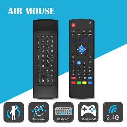 MX3 Air Mouse Wireless 2.4G Remote Control Keyboard with Browser Shortcuts for Android TV Box / Mini PC - MINI PC Accessories & Gadgets by buy2fix | Online Shopping UK | buy2fix
