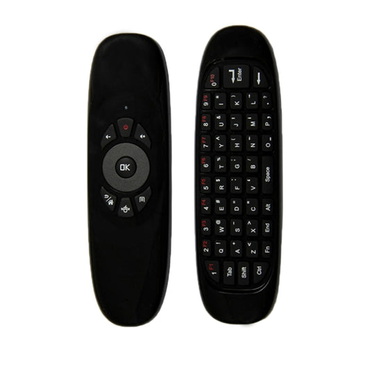C120 T10 Fly Air Mouse 2.4GHz Rechargeable Wireless Keyboard Remote Control for Android TV Box / PC by buy2fix