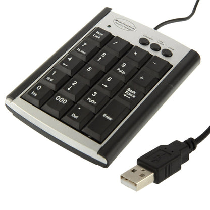 USB Non-synchronous Notebook Computer Multi Function Keypad with 19 Keys by buy2fix