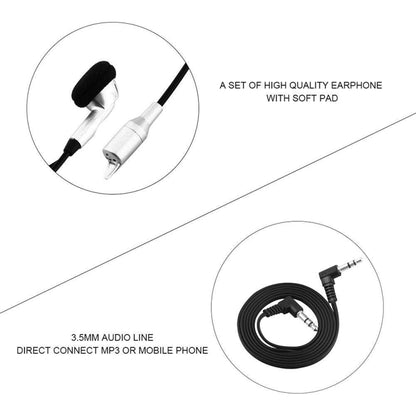 2 PCS Multi-using Wired Motorcycle Interphone(Black) - Motorcycle Walkie Talkie by buy2fix | Online Shopping UK | buy2fix