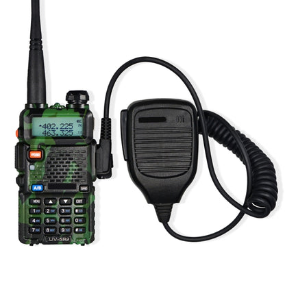 Clip-on Speaker Microphone for Walkie Talkies, 3.5mm + 2.5mm Earphone + Mic Plug(Black) - Microphones & Headsets by buy2fix | Online Shopping UK | buy2fix