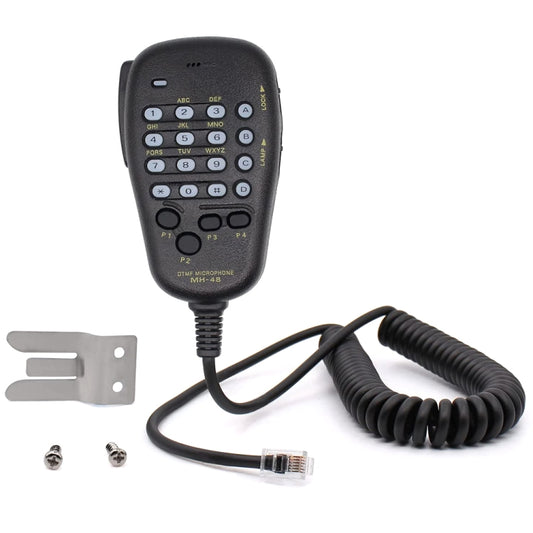 MH-48A6J DTMF Microphone for Yaesu MH-48A6J FT-7800R FT-8800 FT-8900R Radio(Black) - Microphones & Headsets by buy2fix | Online Shopping UK | buy2fix