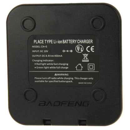 Battery Charger for Walkie Talkie(Black) - Batteries & Chargers by buy2fix | Online Shopping UK | buy2fix