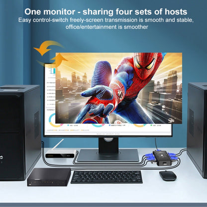 4-PORT KVM Switch by buy2fix