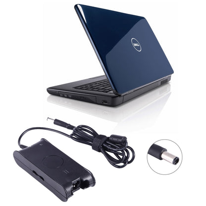 19.5V 3.34A 7.4 x 5.0mm Laptop Notebook Power Adapter Charger with Power Cable for Dell(Black) - For Dell by buy2fix | Online Shopping UK | buy2fix