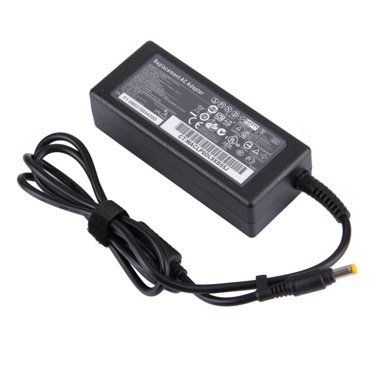 AC Adapter 18.5V 3.5A 65W for HP Notebook, Output Tips: 4.8 x 1.7mm, EU Plug(Black) by buy2fix