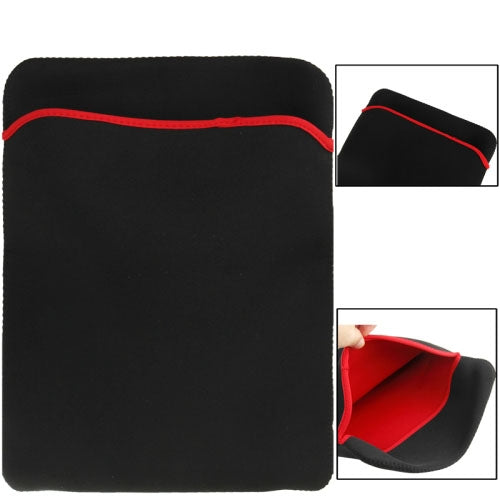 Soft Sleeve Case Bag for 15 inch Laptop(Black) by buy2fix