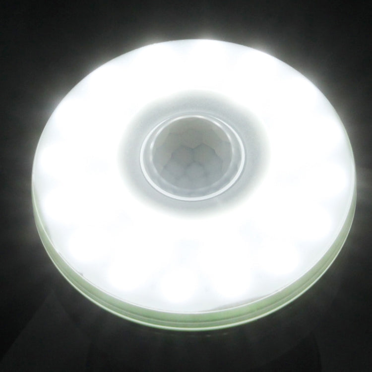 6W Human Sensor Light Lamp White Light 48 LED, Base Type: E27 - Sensor LED Lights by buy2fix | Online Shopping UK | buy2fix