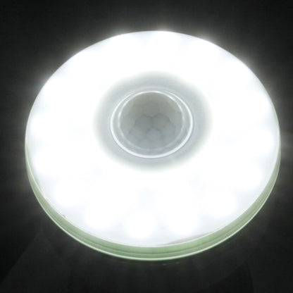 6W Human Sensor Light Lamp White Light 48 LED, Base Type: E27 - Sensor LED Lights by buy2fix | Online Shopping UK | buy2fix