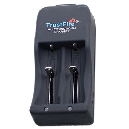 TR-006 Multi-function Battery Charger for 16340 / 18650 / 25500 / 26650 / 26700(Black) - Charger & Converter by buy2fix | Online Shopping UK | buy2fix