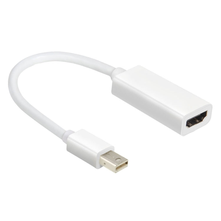 Mini DisplayPort to HDMI Female Adapter Cable(White) -  by buy2fix | Online Shopping UK | buy2fix