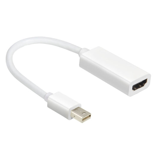 Mini DisplayPort to HDMI Female Adapter Cable(White) -  by buy2fix | Online Shopping UK | buy2fix