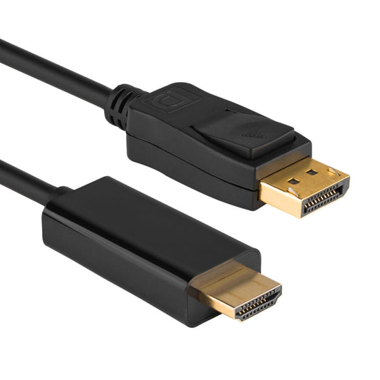 DisplayPort Male to HDMI Male Cable, Cable Length: 1.8m by buy2fix