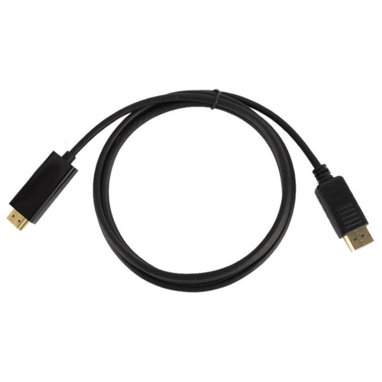 DisplayPort Male to HDMI Male Cable, Cable Length: 1.8m by buy2fix