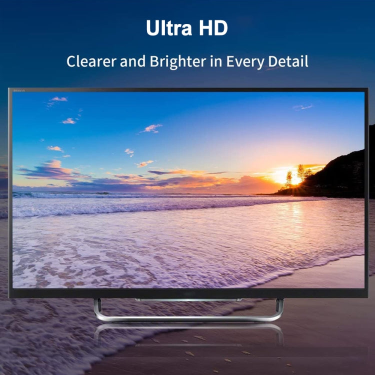 Display Port Male to Display Port Female Cable, Length: 18cm by buy2fix