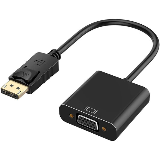 Display Port Male to VGA Female Converter, Length: 20cm by buy2fix