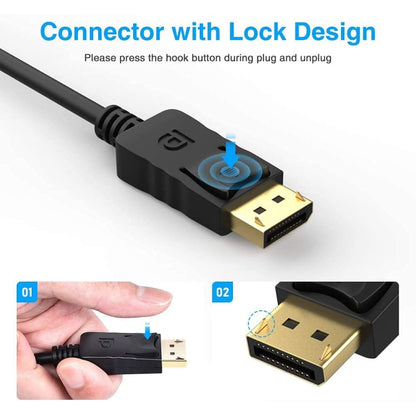 Display Port Male to VGA Female Converter, Length: 20cm by buy2fix