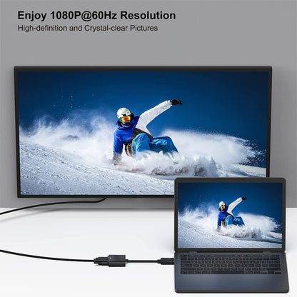 Display Port Male to VGA Female Converter, Length: 20cm by buy2fix