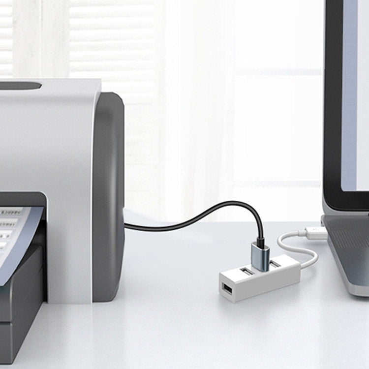 4 Ports USB 2.0 HUB for Apple Computer(White) by buy2fix