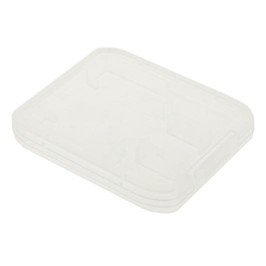 100Pcs Transparent Plastic Storage Card Box for SD Card + Micro SD Card(TF Card)(Transparent) - Card Case by buy2fix | Online Shopping UK | buy2fix