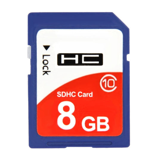 8GB High Speed Class 10 SDHC Camera Memory Card (100% Real Capacity) - SD Card by buy2fix | Online Shopping UK | buy2fix