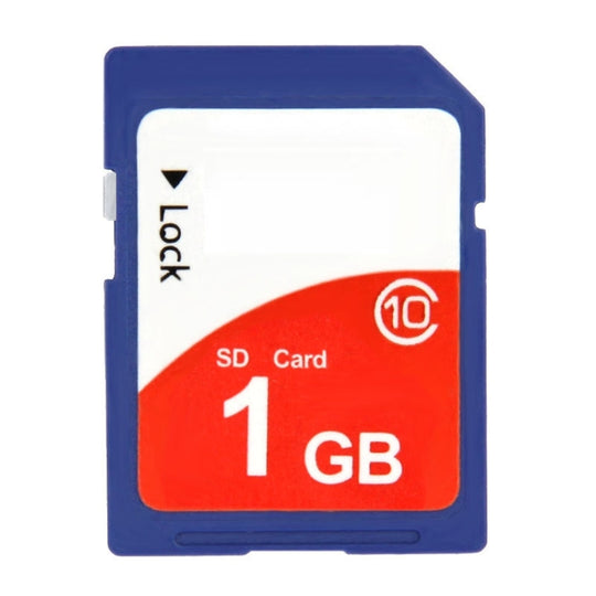 Carte mémoire SDHC pour appareil photo haute vitesse classe 10 de 1 Go (capacité réelle à 100 %)