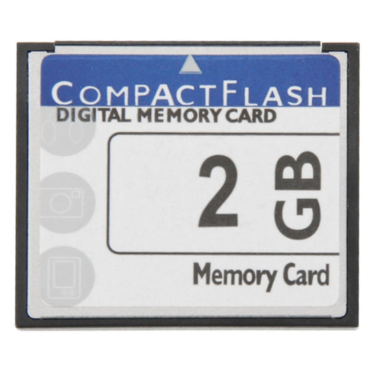 Carte mémoire numérique Compact Flash de 2 Go (capacité réelle à 100 %)