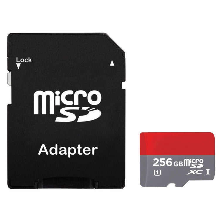 256GB High Speed Class 10 TF/Micro SDHC UHS-1(U1) Memory Card, Write: 15mb/s, Read: 30mb/s  (100% Real Capacity) - Micro SD Card by buy2fix | Online Shopping UK | buy2fix