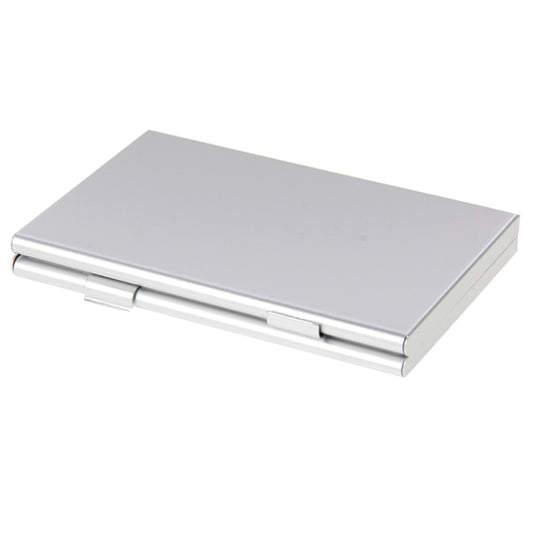 15 in 1 Memory Card Aluminum Alloy Protective Case Box for 3 SD + 12 TF Cards(Silver) - Card Case by buy2fix | Online Shopping UK | buy2fix
