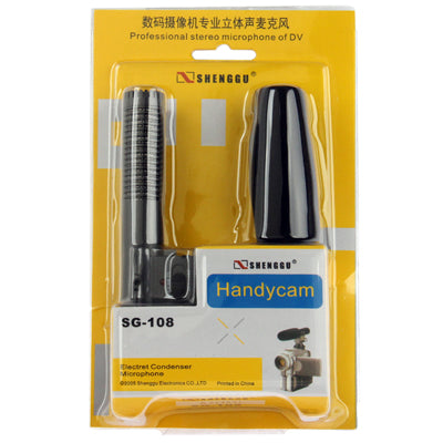 Mini Professional Stereo Microphone for DV Camcorder - Microphone by buy2fix | Online Shopping UK | buy2fix