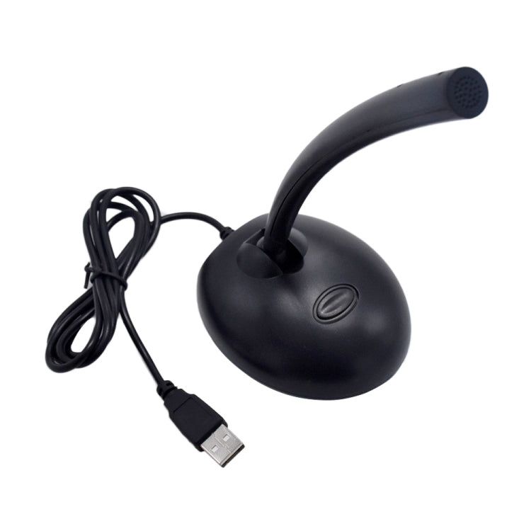 USB Microphone (Microphone in ADC Digital Audio Input)(Black) - Microphone by buy2fix | Online Shopping UK | buy2fix