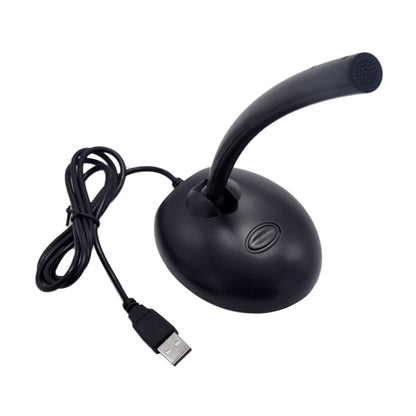USB Microphone (Microphone in ADC Digital Audio Input)(Black) - Microphone by buy2fix | Online Shopping UK | buy2fix