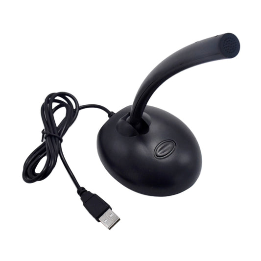 USB Microphone (Microphone in ADC Digital Audio Input)(Black) - Microphone by buy2fix | Online Shopping UK | buy2fix