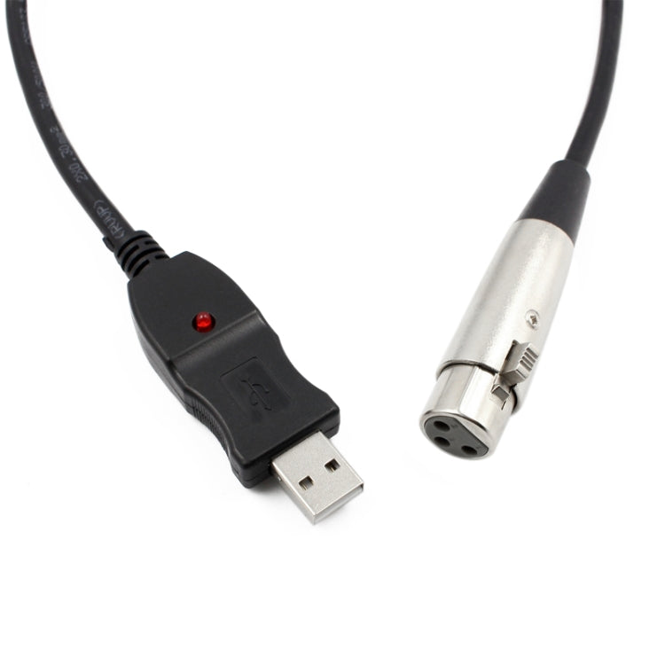 USB Microphone Cable, Cable Length: 3.5M - Microphone Audio Cable & Connector by buy2fix | Online Shopping UK | buy2fix