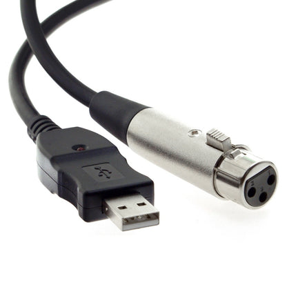 USB Microphone Cable, Cable Length: 3.5M - Microphone Audio Cable & Connector by buy2fix | Online Shopping UK | buy2fix