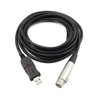 USB Microphone Cable, Cable Length: 3.5M - Microphone Audio Cable & Connector by buy2fix | Online Shopping UK | buy2fix