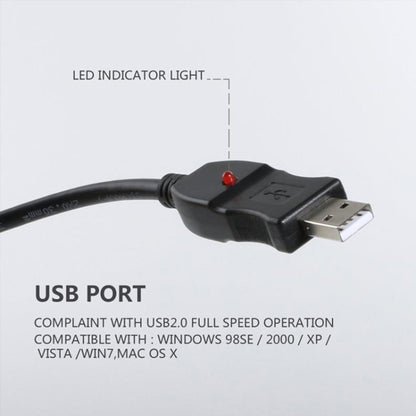 USB Microphone Cable, Cable Length: 3.5M - Microphone Audio Cable & Connector by buy2fix | Online Shopping UK | buy2fix