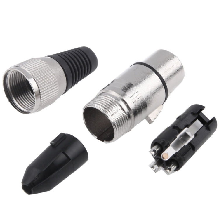 3 Pin XLR Female Plug Microphone Connector Adapter - Microphone Audio Cable & Connector by buy2fix | Online Shopping UK | buy2fix