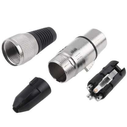 3 Pin XLR Female Plug Microphone Connector Adapter - Microphone Audio Cable & Connector by buy2fix | Online Shopping UK | buy2fix