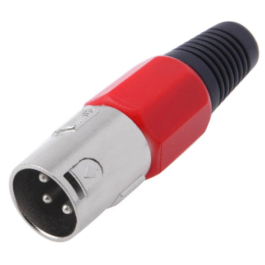 3 Pin XLR Male Plug Microphone Connector Adapter - Microphone Audio Cable & Connector by buy2fix | Online Shopping UK | buy2fix