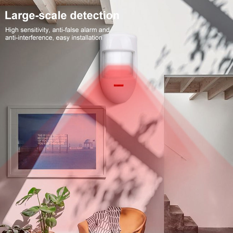Passive Infrared Sensor EL-55(White) - Infrared Detector by buy2fix | Online Shopping UK | buy2fix