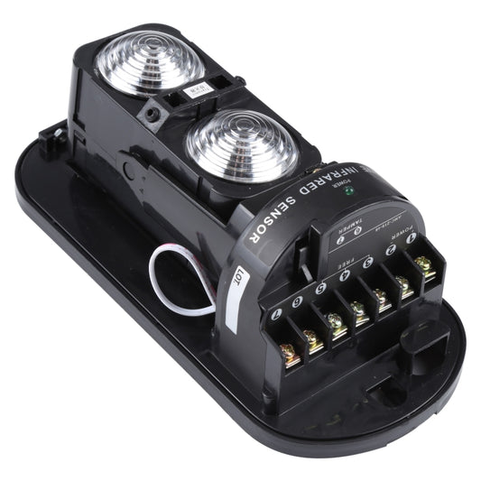100m Alarm Dual Beam Photoelectric Infrared Detector ABT-100(Black) - Infrared Detector by buy2fix | Online Shopping UK | buy2fix